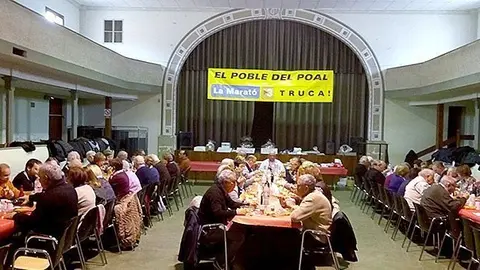 Dinar Solidari del Poal en benefici de la Marató de TV3