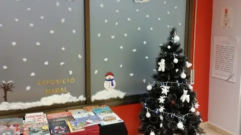 Exposició de Nadal a la Bilbioteca de Cervià de les Garrigues