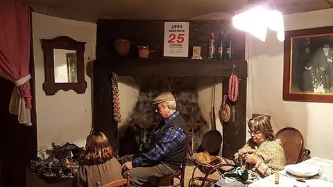 Una de les noves escenes del Pessebre de Linyola