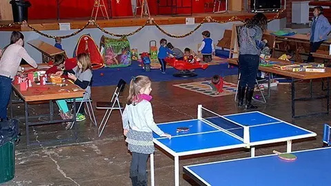 La Sala del Ball va acollir el Parc de Nadal