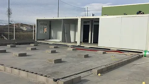 Obres ampliació escola La Creu de Torrefarrera