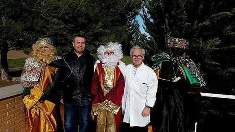 Els Reis visiten la Residencia Josep Torrent de Vila-sana