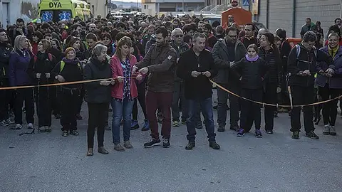 Montserrat Coma i Joan R. Sangrà donen la sortida a la Ruta de la Boira