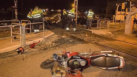 L'accident va tenir lloc en el pas de la carretera del Palau d'Anglesola