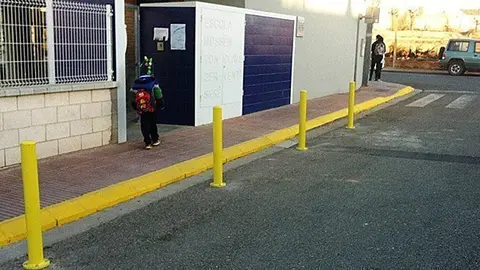 L'actuació en l'accés a l'escola Mossèn Ton Clavé de Vila-sana
