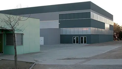 Imatge de la zona del Poliesportiu Municipal d'Ivars d'Urgell