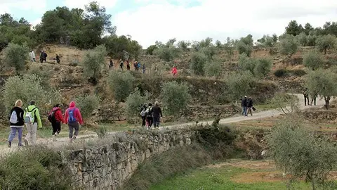 La Marxa de les Cabanes de Volta, als Omellons 1