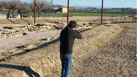 Imatge del paisatge de la comarca de la Segarra