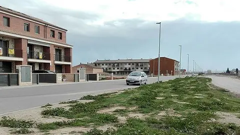 Zona que l'Ajuntament del palau d'Anglesola té previs enjardinar
