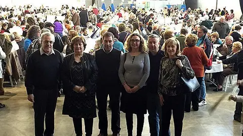 Autoritats i organitzadors de la 19a Trobada de Puntaires de les Borges portada