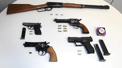 Detingut a Mollerussa per tinença il·lícita d'armes