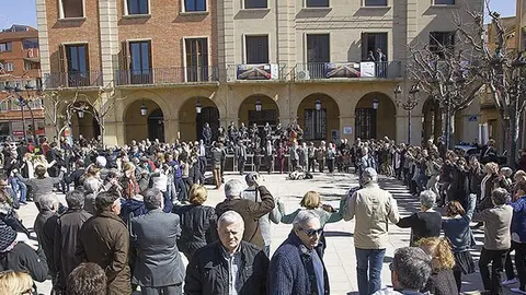 La Cobla Jove Mollerusa va estrenar la sardana dedicada a la capital sardanista