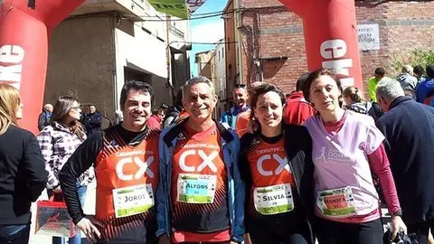 Participants en el FruiTrail Aitona de 2015