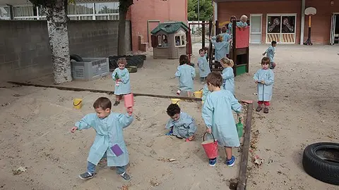 Inici del curs en un centre escolar el Pla d'Urgell