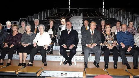 Els octogenaris 2015 homenatjats a les Borges