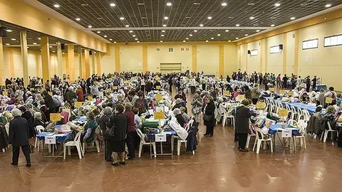 Les puntaires es reuneixen en el Pavelló Firal de Mollerussa