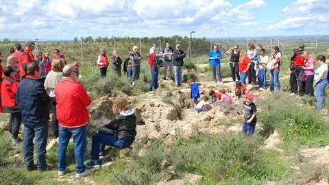 Visita en el jaciment iber del Tossal de les Tenalles @Territoriscat