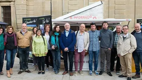 Els responsables del certament a Cervera
