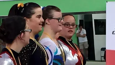 Les guanyadores de la modalitat de gimnàstica artística