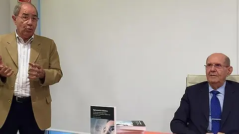 Josep Maria Pujol responsable d'Avantmèdic amb Manuel Roure