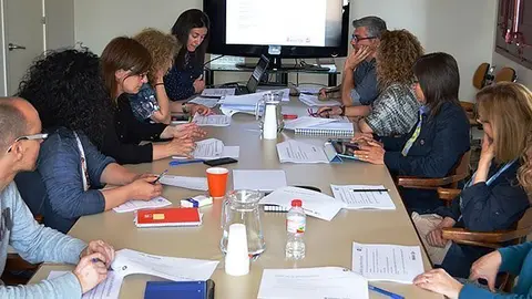 Presentació de la memória  en la seu del Consell Comarcal e la Segarra