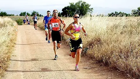 Tran de carrera atlètica de la Duatló de l'Infern