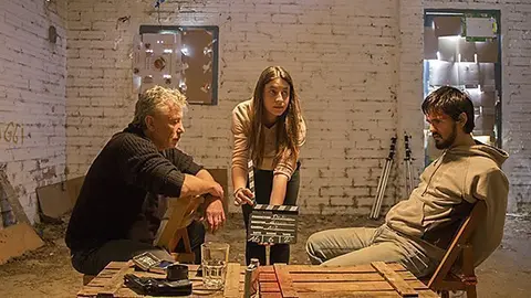 Rodatge del curt dels alumnes de l'INS Caparrella de Lleida