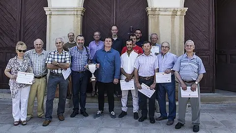 Recepció a l'Ajuntament del Club de Bitlles castellnou de Seana 1
