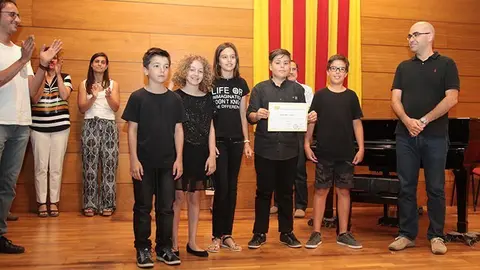 Guanyadors de la categoria B del Concurs de Música de Cambra