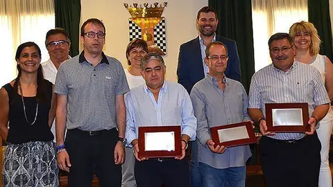 L&#39;Ajuntament ret homenatge als directors jubilats