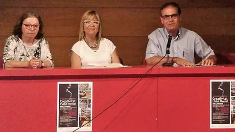 Presentació de la xerrada i l'exposició Creativitat i Salut Mental
