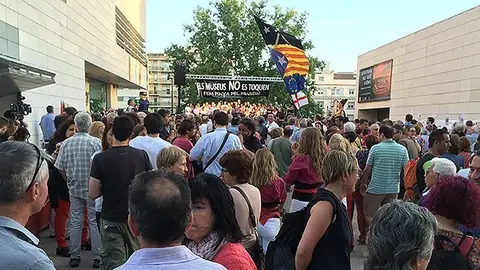 Concentradió a Lleida d'aquest dijous