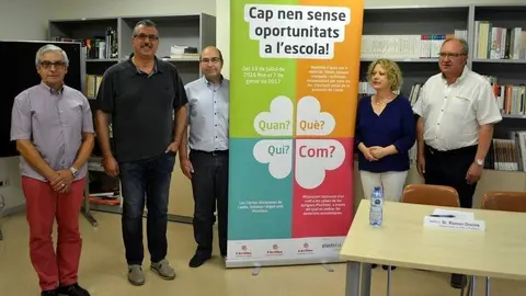 Caritas-Plusfresc presenten la campanya 'cap nen sense oportunitats a l'escola!'