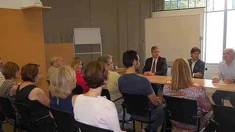 Acte de presentació als equips facultatius del Doctor Mateu Huguet