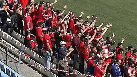 Imatge del públic en un partit de futbol