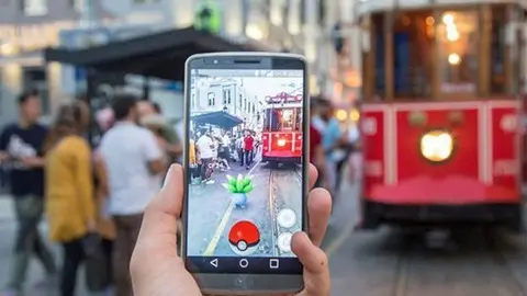Imatge del Pokémon Go en un dispositiu mòbil