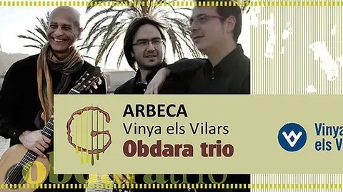 Obdara trio maridarà amb els vins de la Vinya dels Vilars en el marc del Garrigues Guitarfestival