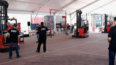Campionat Nacional Carretilles en les instal·lacions de Tallers A. Miquel