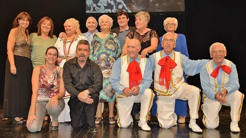 Associació de Gent Gran la Noguera, van representar  Amics per sempre