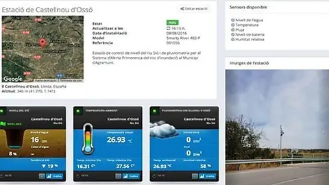 Exemple aplicació mòbil per poder rebre la informació