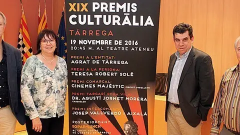 Presentació dels Premis Culturàlia 2016, de Tàrrega