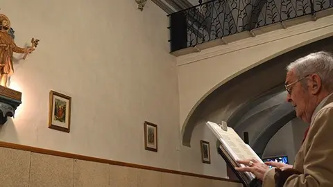 Acte de celebració a l&#39;esglèsia de Vallverd