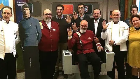 Inauguració del Galacticat 2016 a Cinemes Majèstic amb Club Star Trek España portada