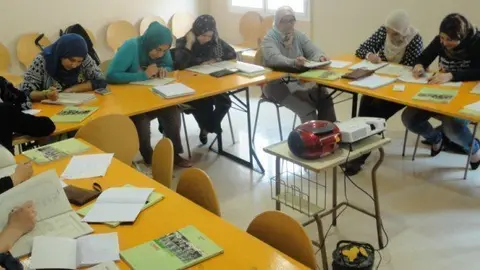 Imatge d'arxiu d'una aula. Foto: Arxiu