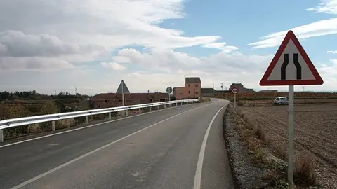 Carretera Vilanova de Bellpuig obra de la Diputació de Lleida