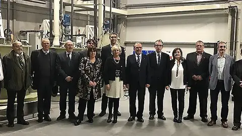 Acte inaugural de l'ampliació de la planta de Sopura a Tàrrega
