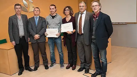 Els autors dels millors treballs de final de cicle i master premiats