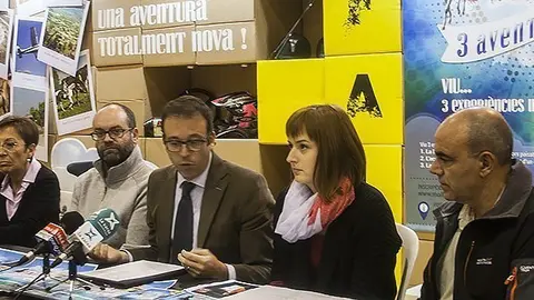 Presentació forfet esport i aventura al Parc de La Serra de Mollerussa
