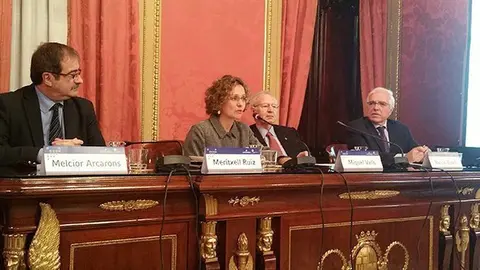 La consellera d’Ensenyament, Meritxell Ruiz presenta l'estudi