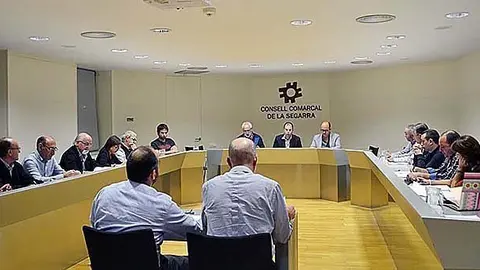 Ple del Consell Comarcal de la Segarra Portada